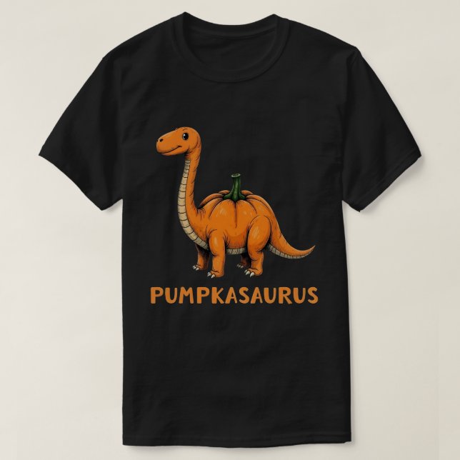 Camiseta Halloween divertido de los dinosaurios de la calab (Diseño del anverso)