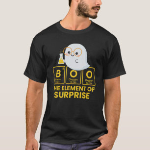 Camiseta Halloween divertido de química fantasma