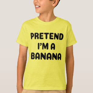 Camiseta Halloween divertido - Finge que soy un plátano