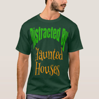 Camiseta Halloween divertido fue distrado por un partido de