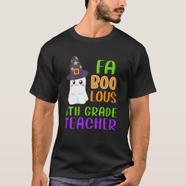 Camiseta Halloween divertido para profesores: Hocus para to (Anverso)
