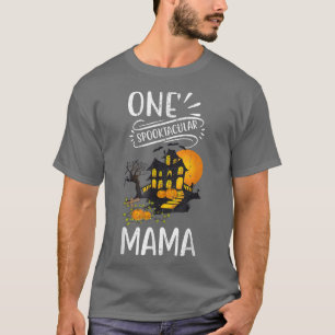 Camiseta Halloween divertido para una mamá hablada