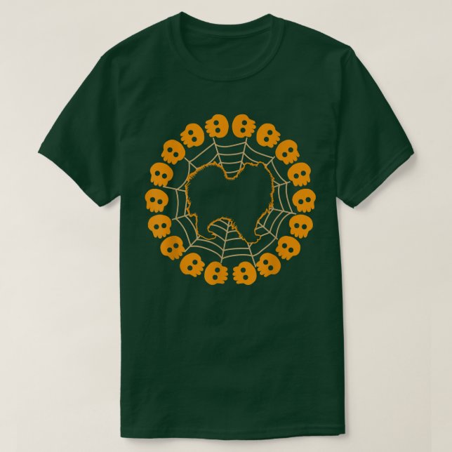 Camiseta Halloween Dog Pomeranians  (Diseño del anverso)