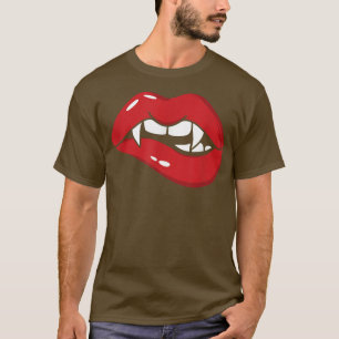 Camiseta Halloween dracula vampiresa miedo