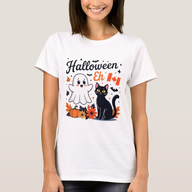 Camiseta Halloween Eh de Canadá (Anverso)