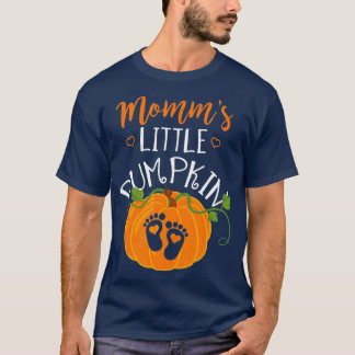Camiseta Halloween Embarazo Mamá será pequeña
