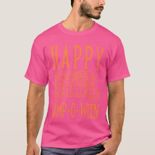 Camiseta Halloween en el campamento de Motorhome