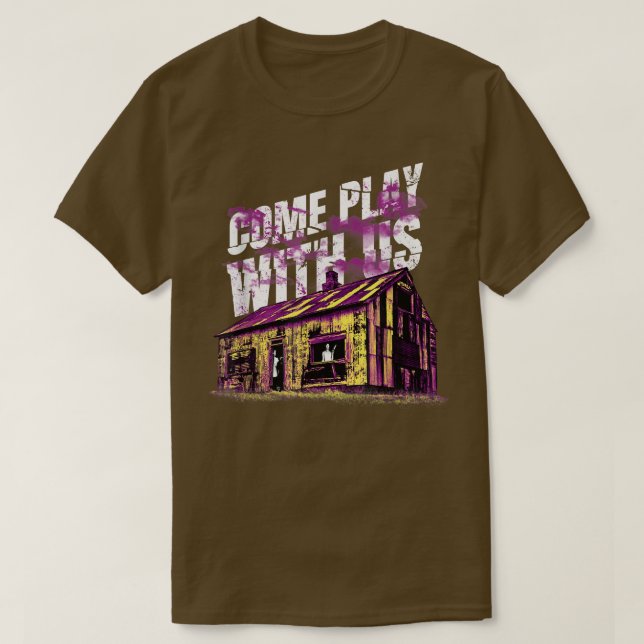 Camiseta Halloween en la casa de terror (Diseño del anverso)