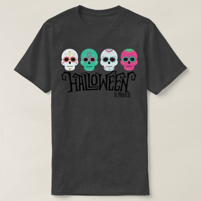 Camiseta Halloween en México (Diseño del anverso)