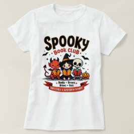 Camiseta Halloween en Spooky Book Club