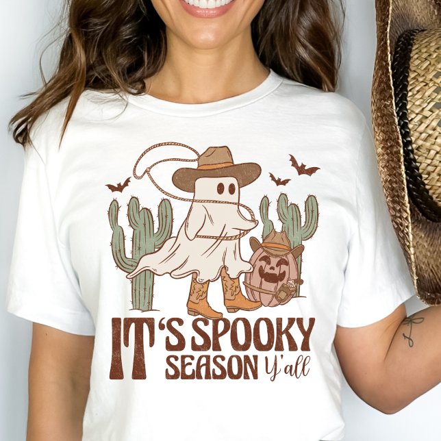 Camiseta Halloween en temporada espeluznante de vacas del p (Subido por el creador)