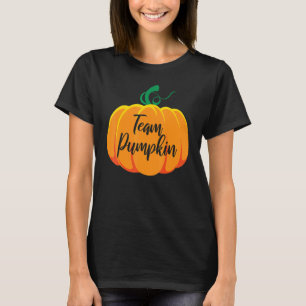 Camiseta Halloween Equipo de calabaza Spice Mateo Cre de Pi