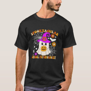 Camiseta Halloween es divertida para psicólogo de escuela S