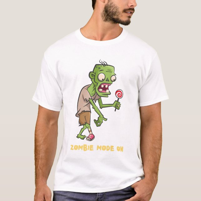 Camiseta Halloween es el momento de vivir con miedo (Anverso)