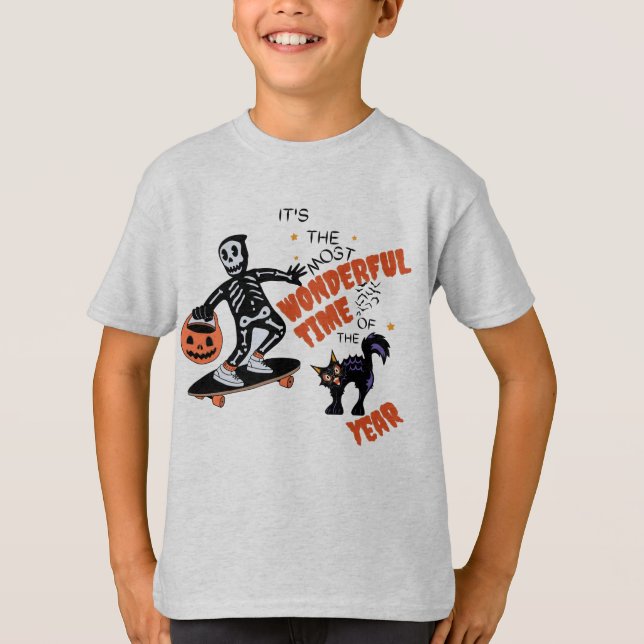 Camiseta Halloween Es el momento más maravilloso (Anverso)