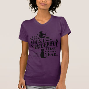 Camiseta Halloween Es El Momento Más Maravilloso Otoño Fest