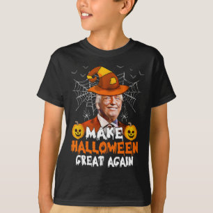 Camiseta Halloween es grande de nuevo divertido Trump Jack 
