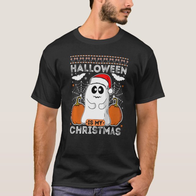 Camiseta Halloween Es La Navidad De Mis Navidades En Cita D (Anverso)