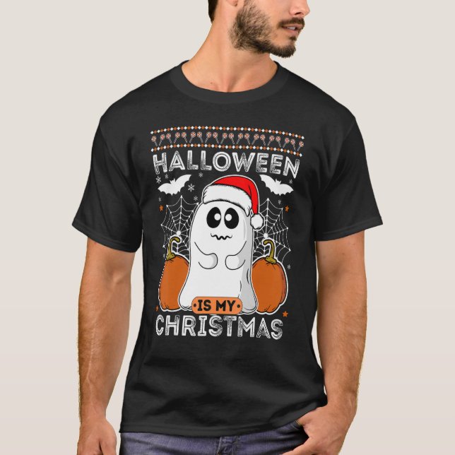 Camiseta Halloween Es La Navidad De Mis Navidades En Cita D (Anverso)