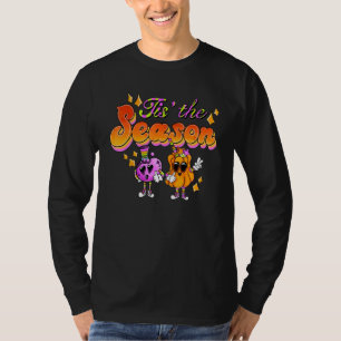 Camiseta Halloween Es La Temporada Espeluznante Retro Fanta