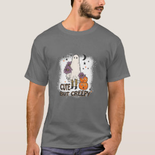 Camiseta Halloween es lindo, pero espeluznante, chico fanta