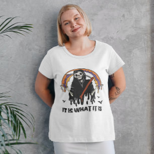 CAMISETA HALLOWEEN ES LO QUE ES GRIM REAPER