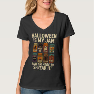 Camiseta Halloween es mi mermelada - Funny Spooky Jar Desig