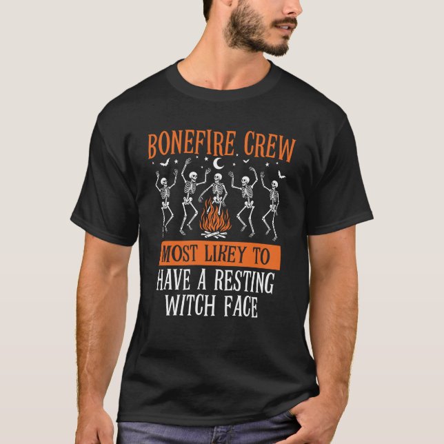 Camiseta Halloween Es Muy Probable Para El Esbozo De Concor (Anverso)