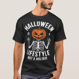 Camiseta Halloween Es Un Estilo De Vida No Un Día Festivo