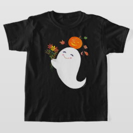 Camiseta Halloween es un fantasma negro