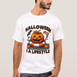 Camiseta Halloween Es Un Halloween De Estilo De Vida Fantas