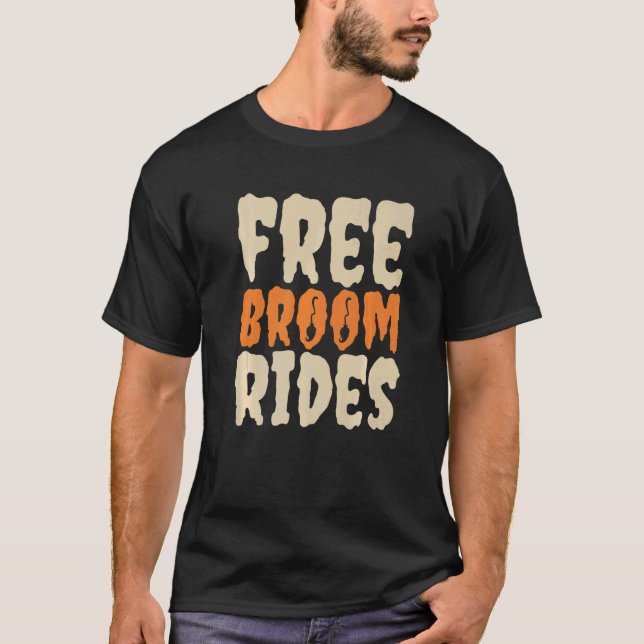Camiseta Halloween escarpado de brujas gratis 1 (Anverso)
