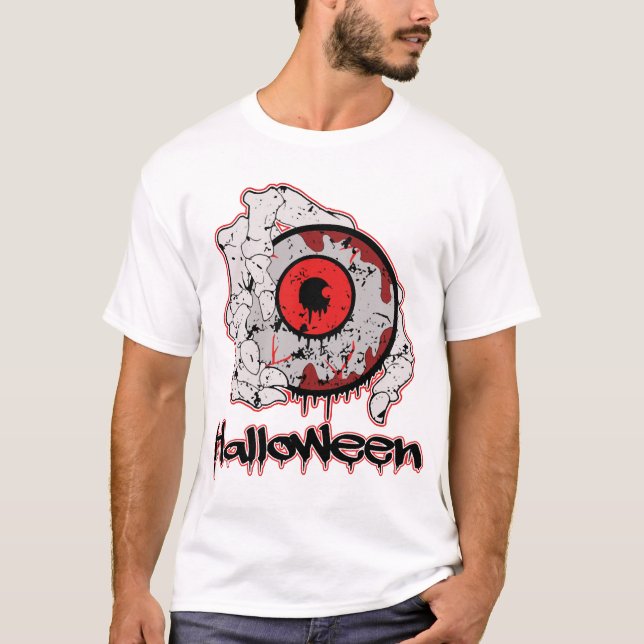Camiseta Halloween - Espantoso    (Anverso)