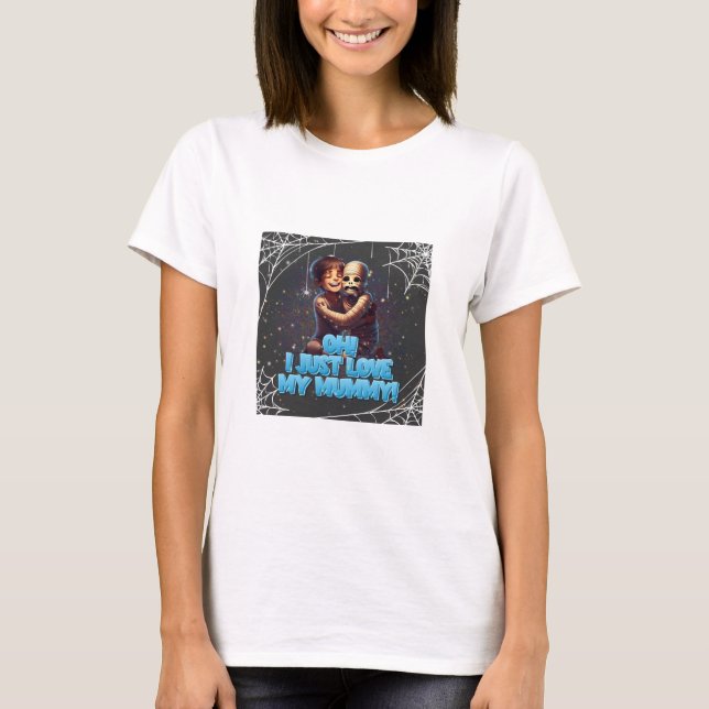 Camiseta ¡Halloween espeluznante! 🎃 (Anverso)