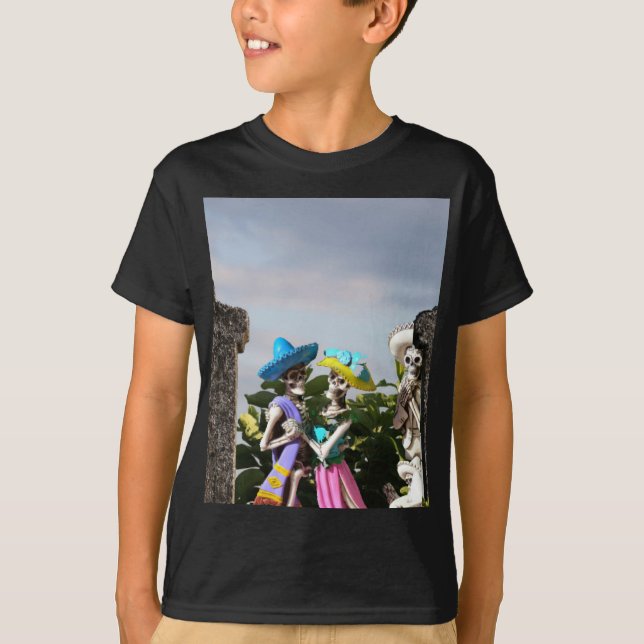 Camiseta Halloween espeluznante. (Anverso)