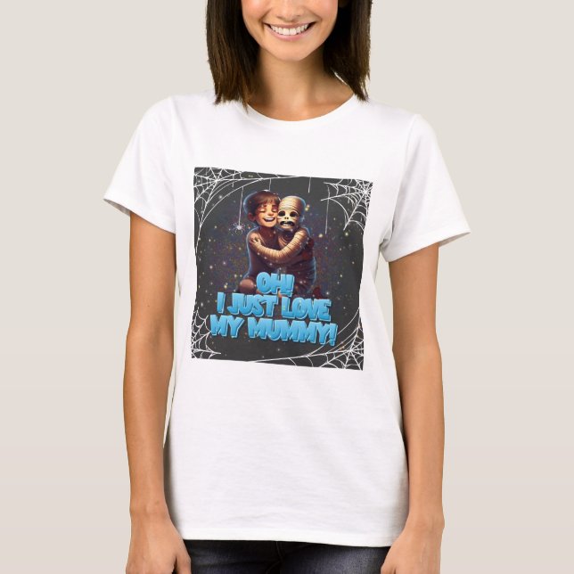 Camiseta ¡Halloween espeluznante! 🎃 (Anverso)