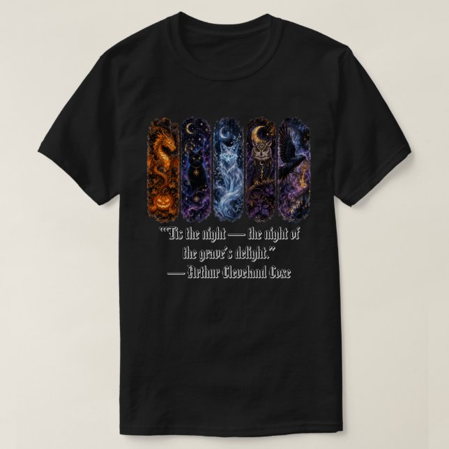 Camiseta Halloween espeluznante (Diseño del anverso)