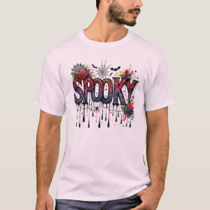 Camiseta Halloween espeluznante