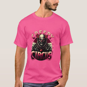 Camiseta Halloween espeluznante "Circus Killer Zombie Clowe