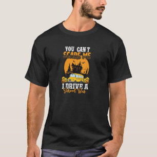 Camiseta Halloween espeluznante de vuelta a la escuela niño