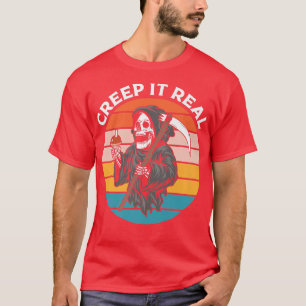 Camiseta Halloween espeluznante mujer hombres Scary brujas 
