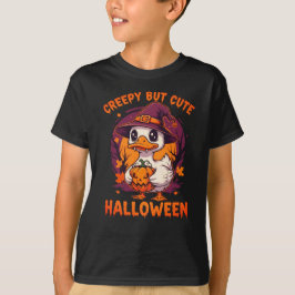 Camiseta Halloween espeluznante pero lindo