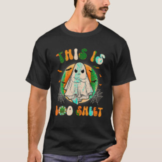 Camiseta Halloween Esta Es La Hoja De Bote Retro De Fantasm