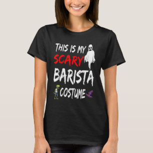 Camiseta Halloween Esta Es Mi Asustada Bruja De Disfraces B
