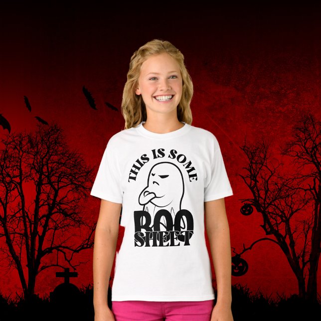 Camiseta Halloween Esta Es Una Hoja De Boo, Famoso Fantasma (Subido por el creador)