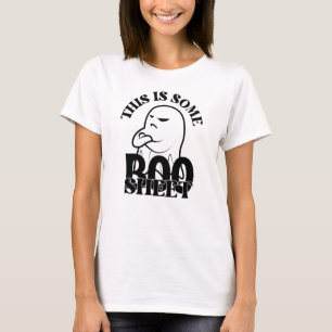 Camiseta Halloween Esta Es Una Hoja De Boo, Famoso Fantasma