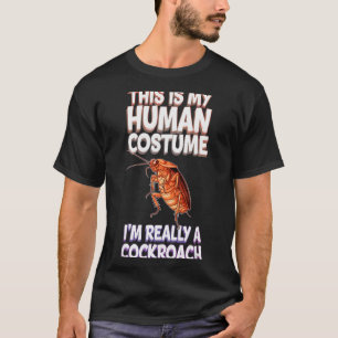 Camiseta Halloween Este Es Mi Disfraz De Humano Realmente S