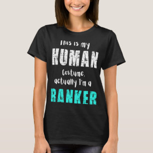 Camiseta Halloween Este es mi disfraz humano de hecho soy u