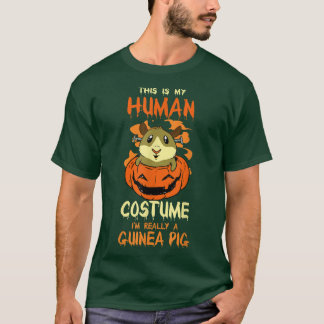 Camiseta Halloween Este es mi disfraz humano, soy realmente