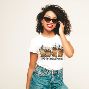 CAMISETA HALLOWEEN ESTOY MUERTO DENTRO PERO ME ENCANTA EL C